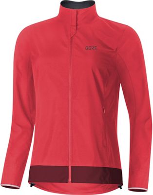 Gore Wear C3 Women's GWS Classic Jacket - Hibiscus Pink-Chestnut Red - 36, Hibiscus Pink-Chestnut Red